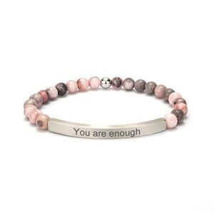 9856 Inspirational Bracelets ,18K Gold Plated Christian Bible Verse Faith